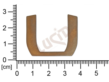 fancy shape oval other without loops / attaching holes 