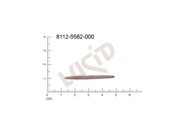 flat cut-out bars other without loops / attaching holes 35.0x3.0mm