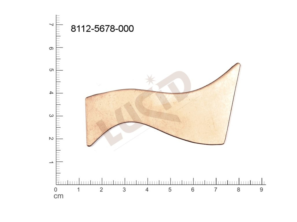 flat cut-out other without loops / attaching holes 68.0x37.0mm