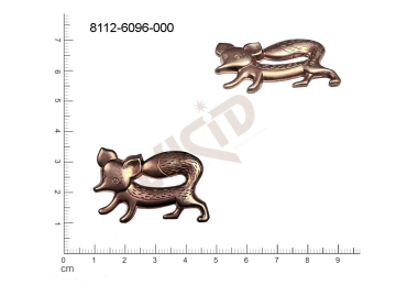 fancy shape animals other animals without loops / attaching holes 35.0x25.0mm