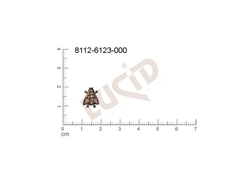 fancy shape animals beetles and other insects without loops / attaching holes 11.0x9.0mm