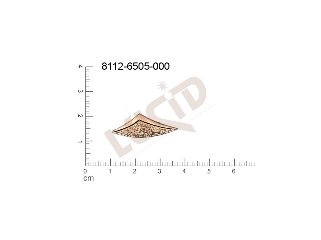 Tvarový výlisek ostatní bez oček (svěšovacích dírek) 27.0x10.0mm