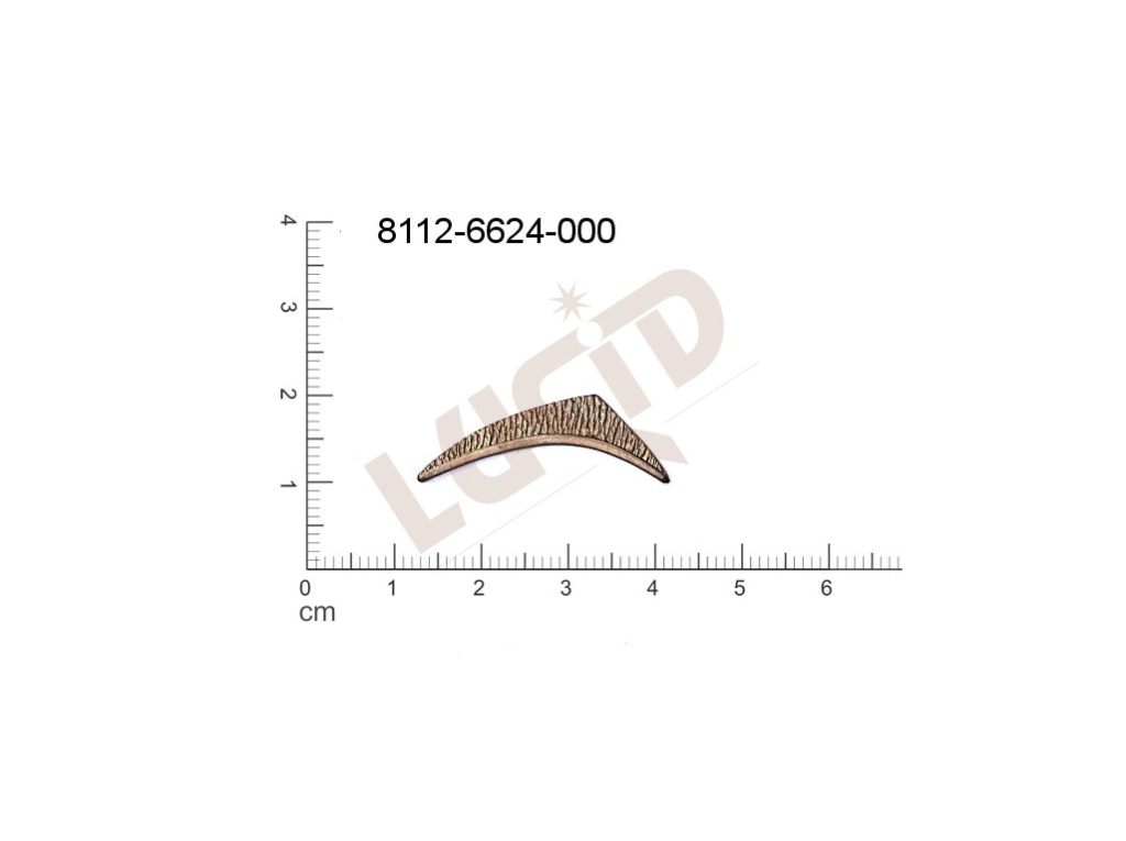 fancy shape other other without eyes / attaching holes 29.9x10.1mm