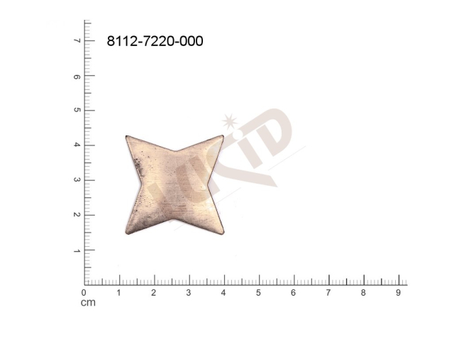 fancy shape stars other without loops / attaching holes 29.0x29.0mm