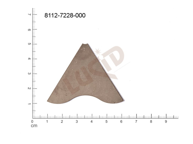 flat cut-out other without loops / attaching holes 52.0x41.0mm