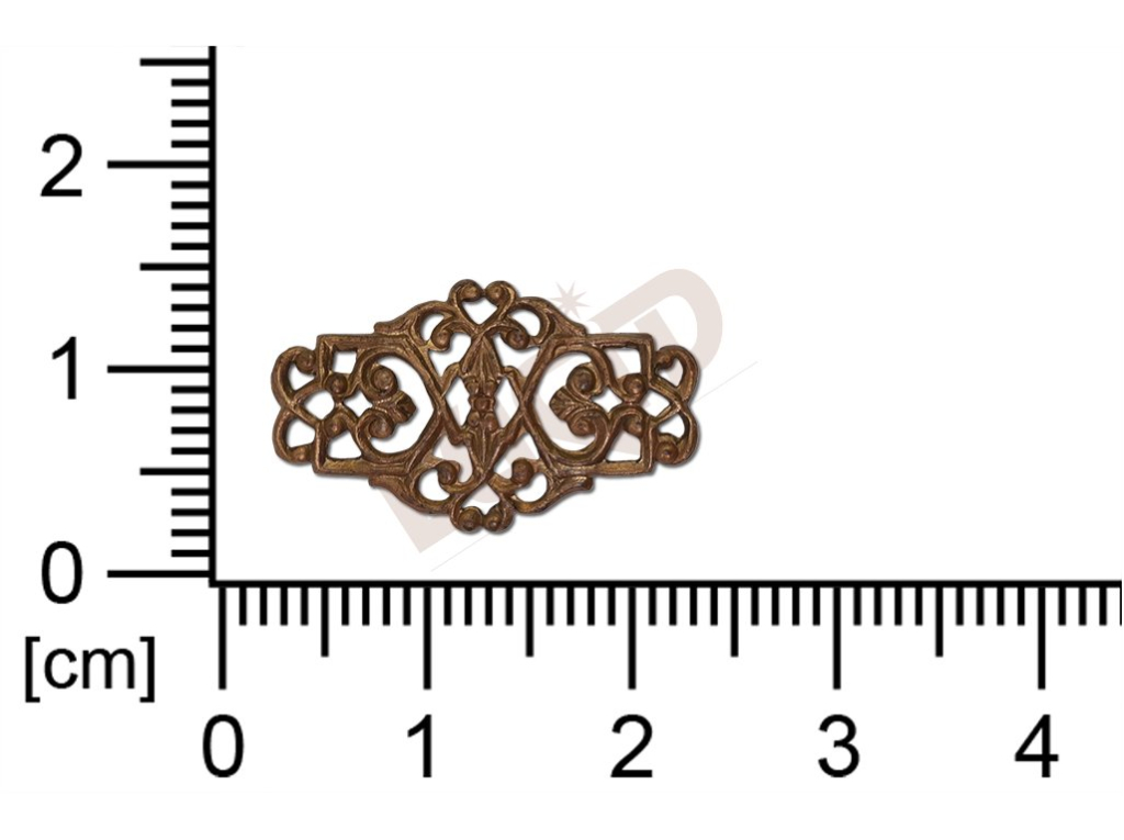 Filigree, fancy shape, other, without  loops, cut-out