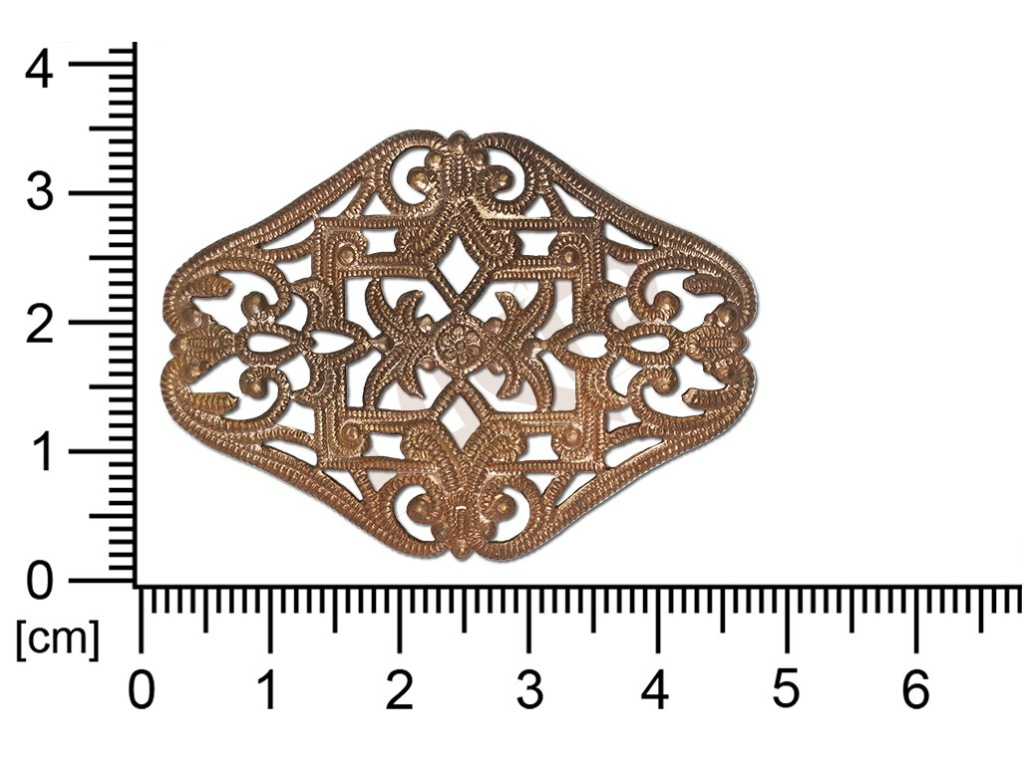 Filigree, fancy shape, other, without  loops, cut-out