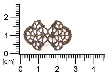 Filigree, fancy shape, other, without  loops, cut-out