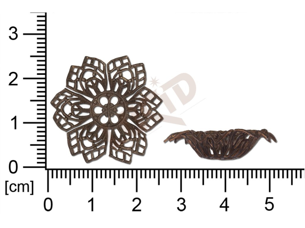 Filigree, fancy shape, other, without  loops, cut-out