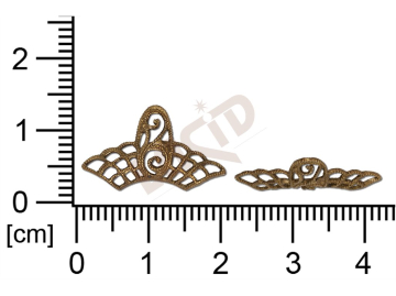 Filigree, fancy shape, other, without  loops, cut-out