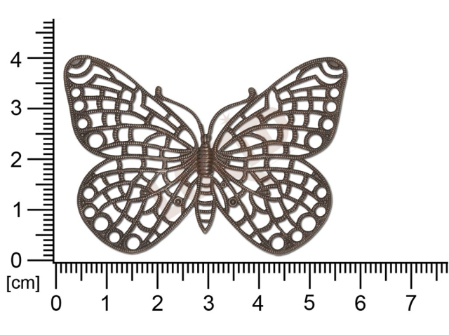 Filigree, fancy shape, animals, butterflies , without  loops 