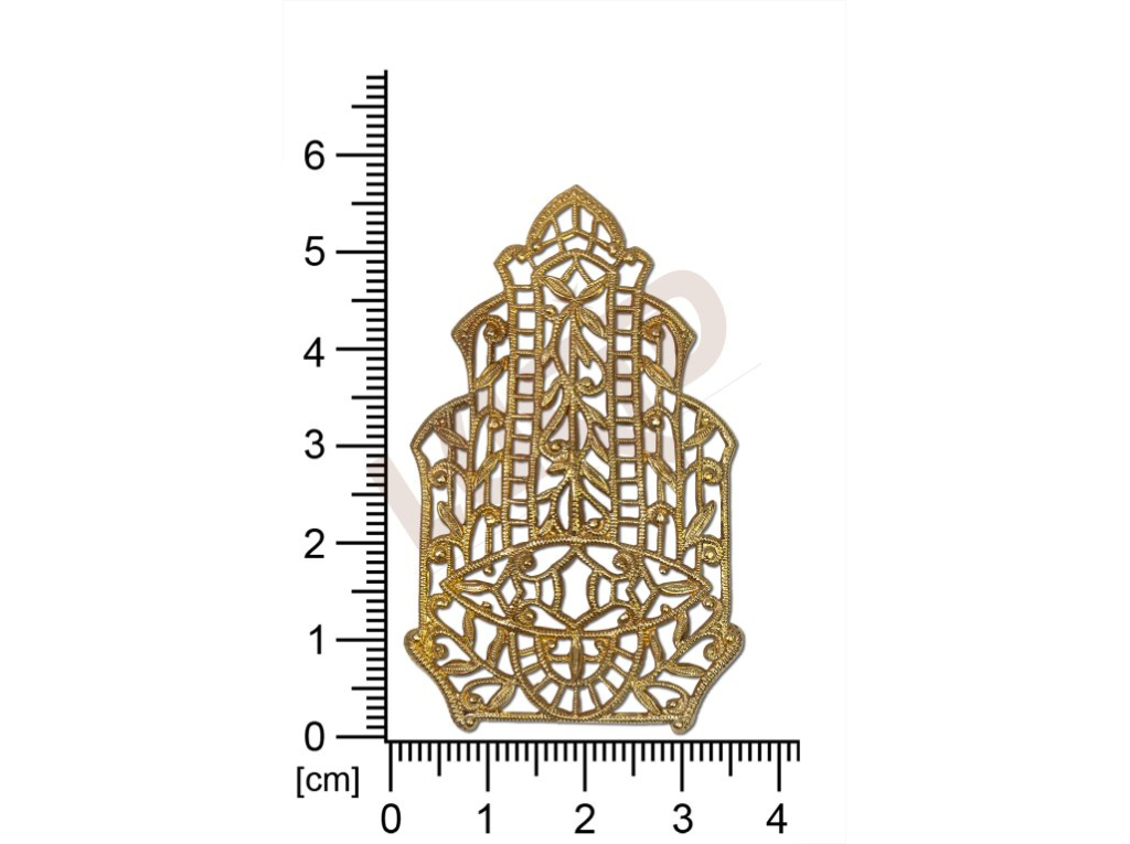 Filigrán, tvarový výlisek, ostatní bez oček  57.0x35.0mm