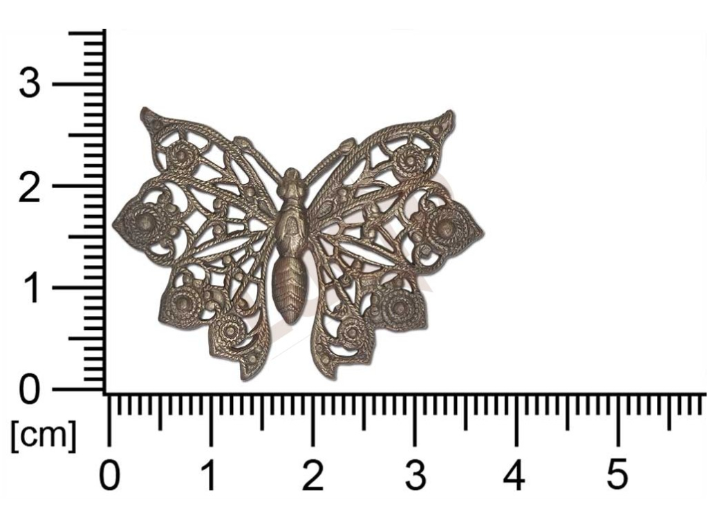 Filigree, fancy shape, animals, butterflies , without  loops 