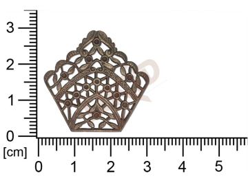 Filigree, fancy shape, other, without  loops, cut-out