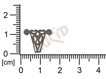 Filigrán, tvarový výlisek, ostatní bez oček  prořezávaný