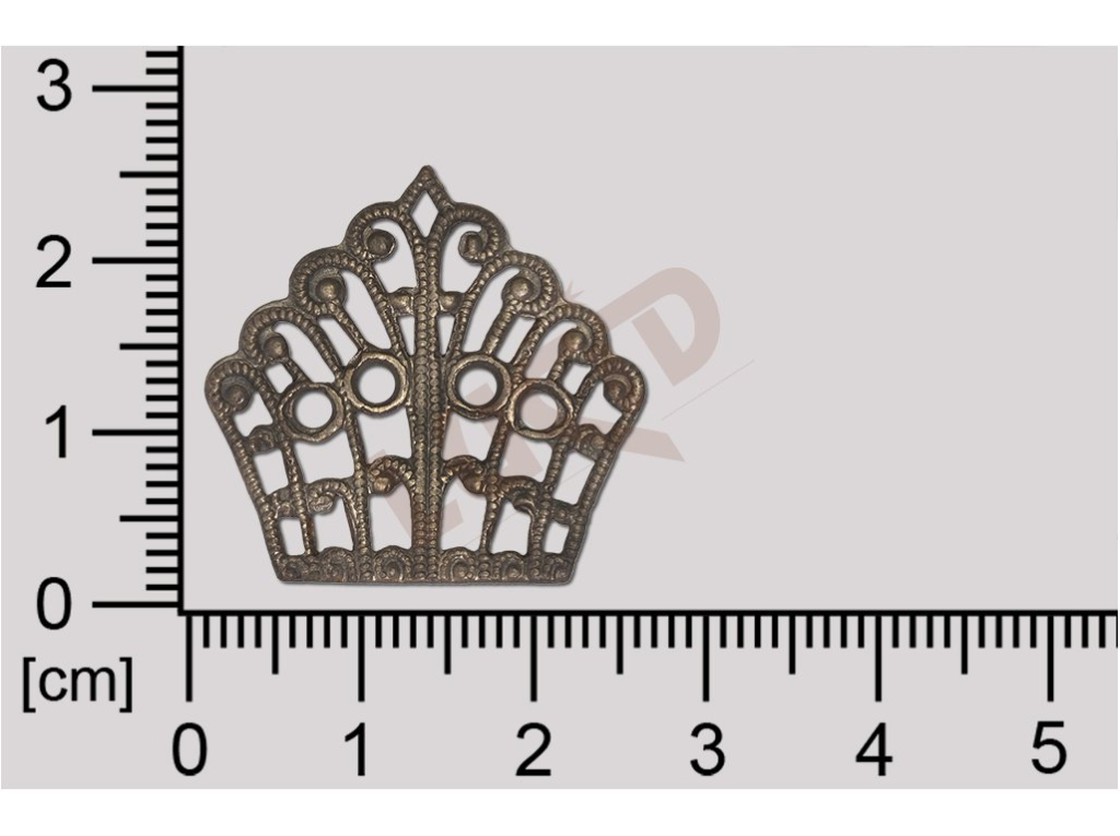 Filigree, fancy shape, other, without  loops, cut-out