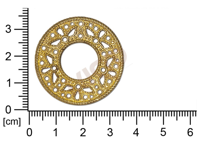 Filigree, fancy shape, round, without  loops , cut-out