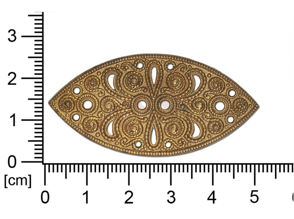 Filigree, fancy shape, other, without  loops, cut-out