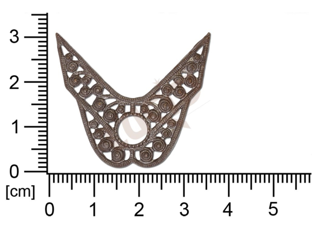 Filigree, fancy shape, other, without  loops, cut-out