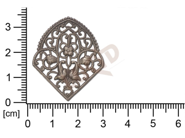 Filigree, fancy shape, other, without  loops, cut-out