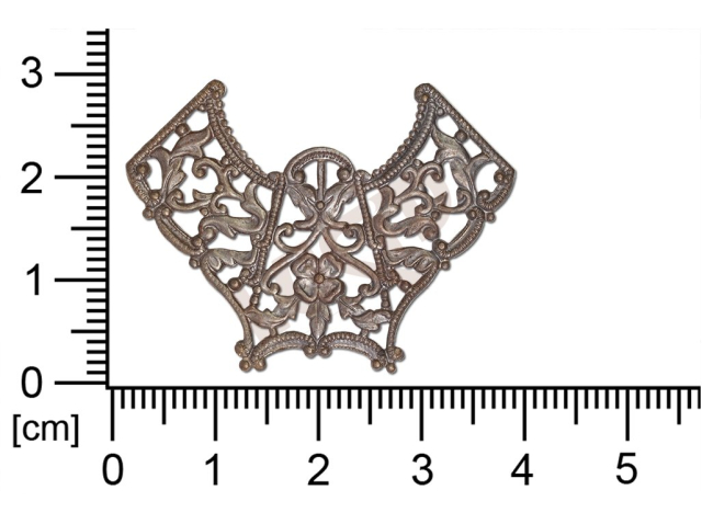 Filigree, fancy shape, other, without  loops, cut-out