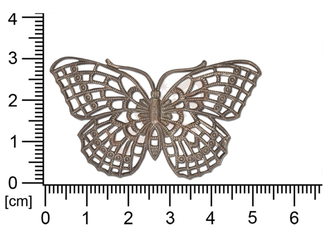 Filigree, fancy shape, animals, butterflies , without  loops 