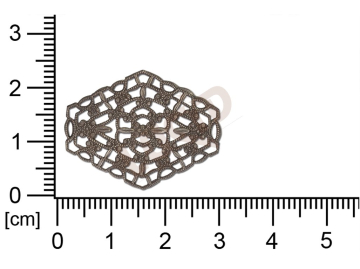 Filigree, fancy shape, other, without  loops, cut-out