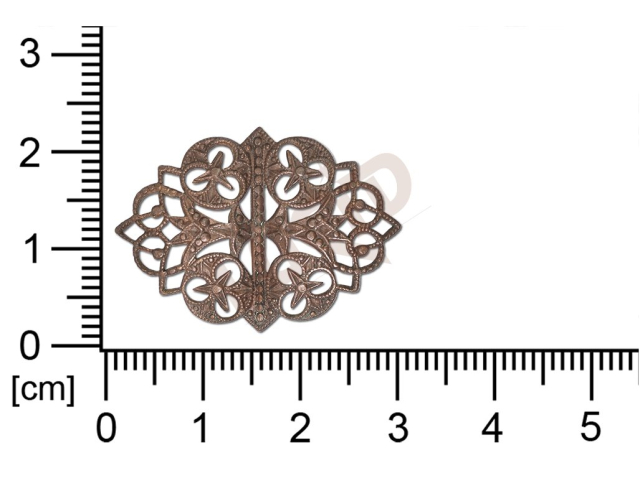 Filigree, fancy shape, other, without  loops, cut-out