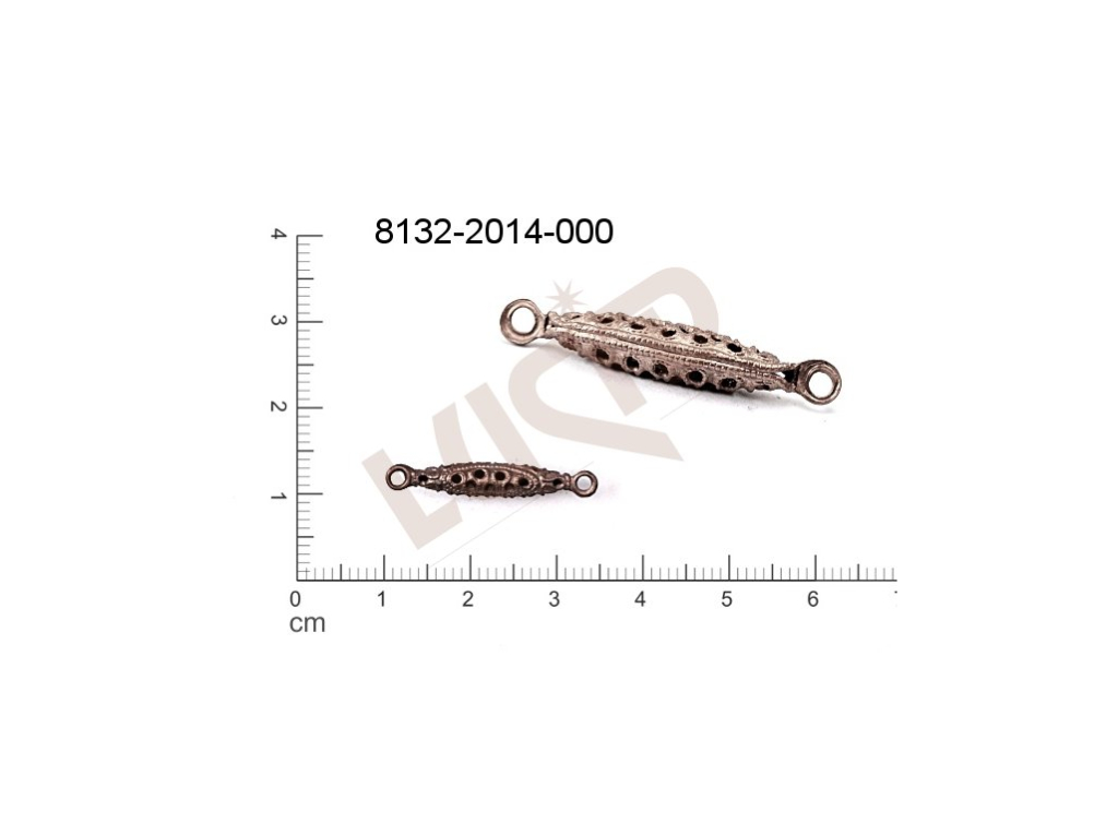 attachment with 2 loops 25.0x4.0mm