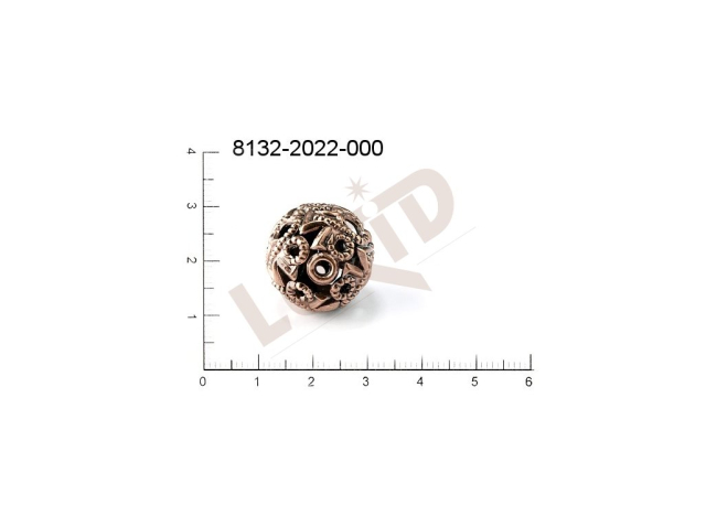 Filigree, fancy shape, 3D, ball