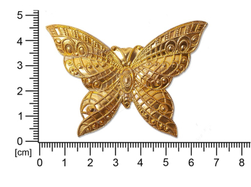 Filigree, fancy shape, animals, butterflies , without  loops 