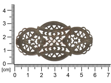 Filigree, fancy shape, other, without  loops, cut-out