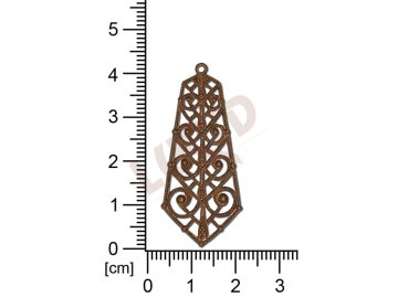 Filigrán, tvarový výlisek, ostatní, 68x43mm, prořezávaný