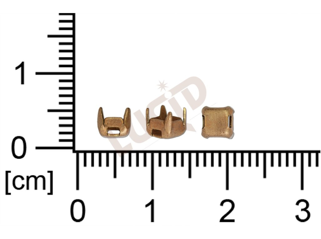 Kotlík kulatý, kámen ss17.0, našívací 2 dírky, se dnem, s krapnami