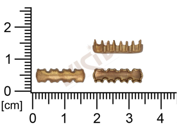 quadrilateral setting, round, 3 x stones ss15,5, with base, with prongs