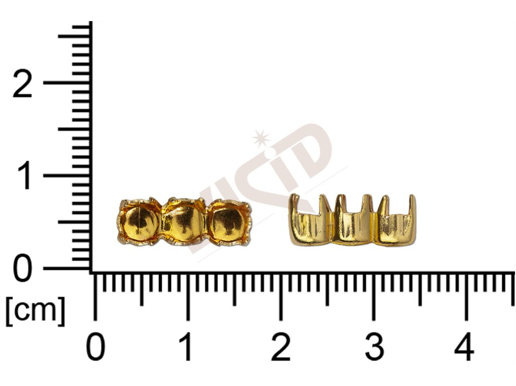 Trojkotlík, 3 x kámen ss19.0, se dnem, s krapnami