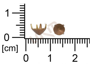 stone setting, round, stone ss24.0, banding, with base, with prongs