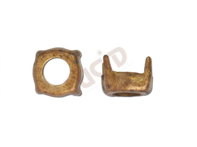 Stone setting, round, Stone 10.0mm, open, with prongs