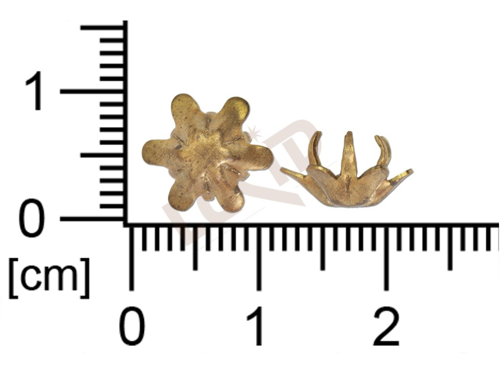 Kotlík kulatý, plochý kámen ss28.0, /6.0mm, se dnem, s krapnami