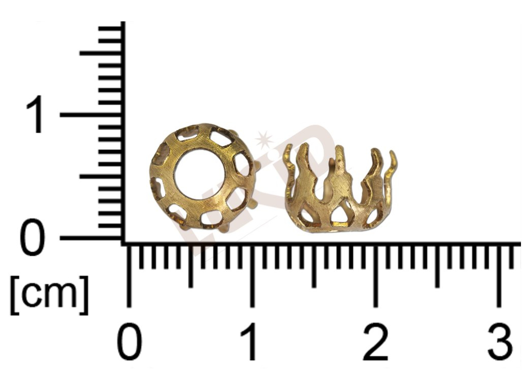 Kotlík kulatý, francouzký, kámen 38.0 mm, bez dna, s krapnami