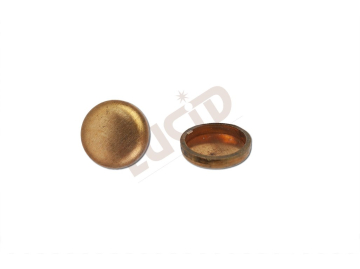 stone setting round, flat stone 5.0mm, with base, without prongs 