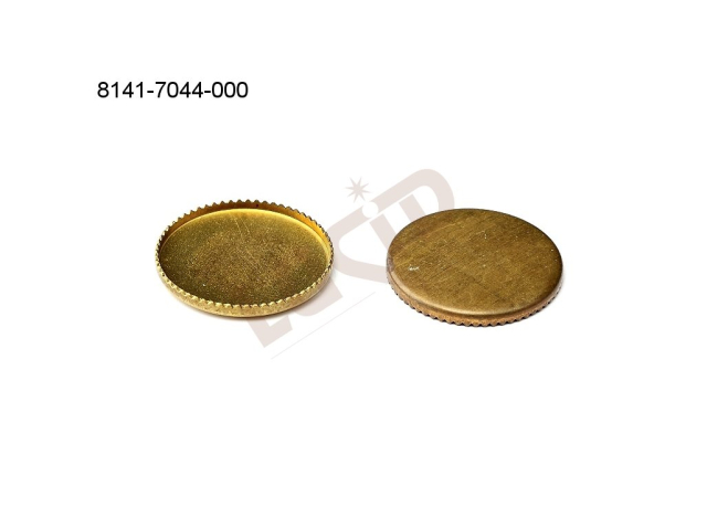 stone setting round, flat stone 30.0mm, with base, without prongs 