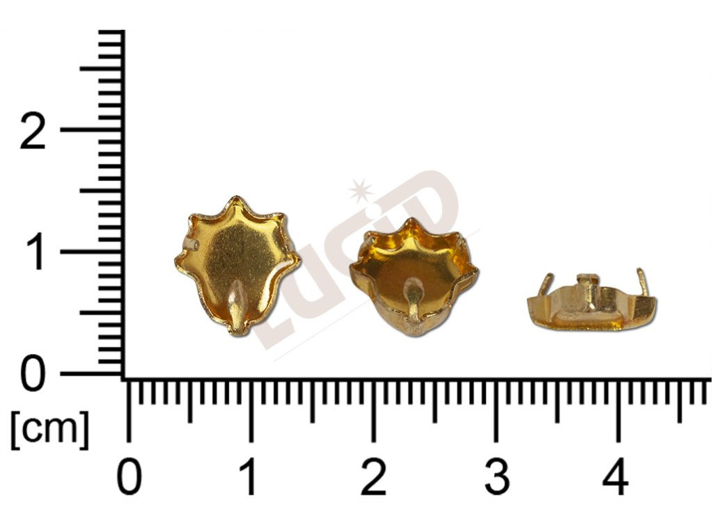 Kotlík fantazijní, kámen 10.0x10.0mm, se dnem, s krapnami