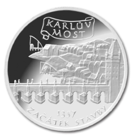 Karel IV. - Karlův most 20 mm