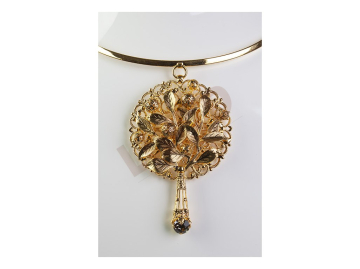 Necklace Apple tree - gold