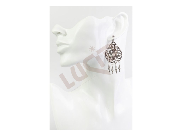 Jewellery earrings - rhodium